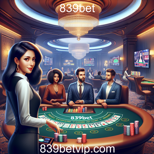 Experiência Imersiva com Dealer Ao Vivo no 839bet